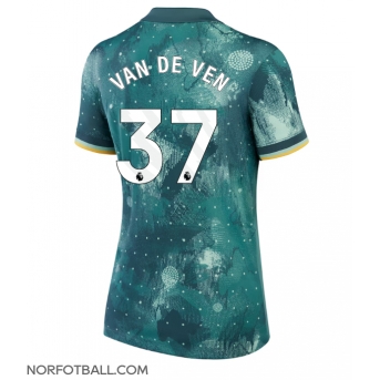 Billige Fotballdrakt Tottenham Hotspur Micky van de Ven #37 Replika Tredjedrakt Dame 2024-25 Kortermet